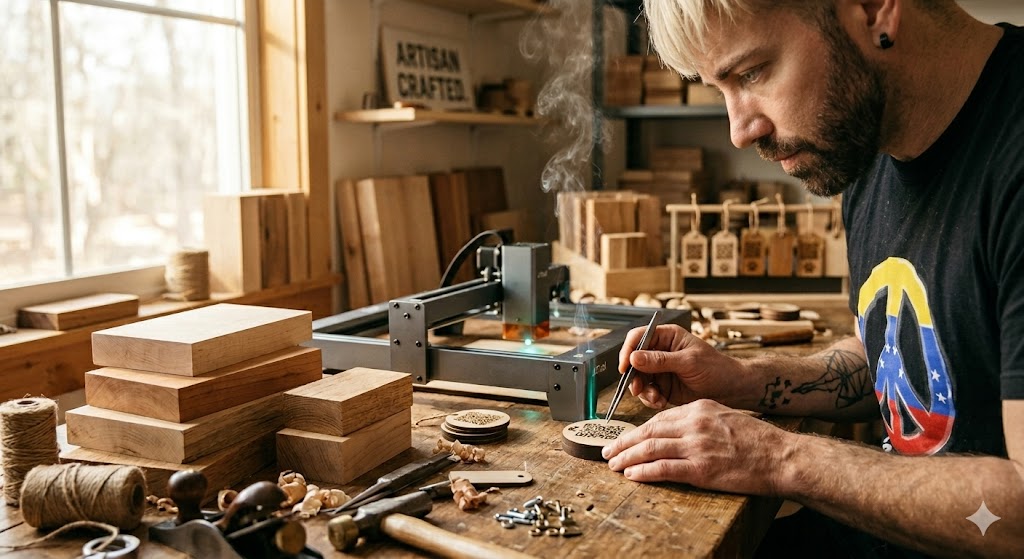 The Production Process of Lucky Pet Tag.